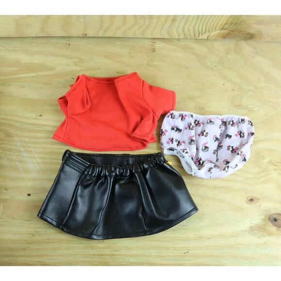 Build A Bear Plush HG Honey Girl Risa Pink BABW Clothes No Sound 2 Outfits - Picture 6 of 8